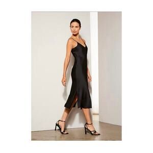 Gianni Bini Black Slip Dress